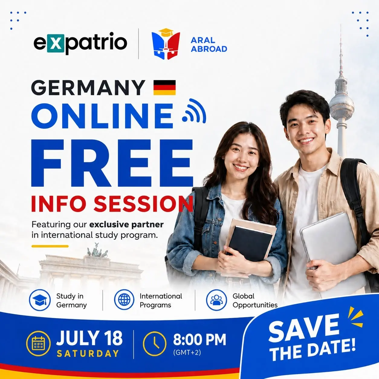 Build your future in Germany through Ausbildung and the Opportunity Card. event poster